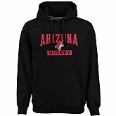 Men's Phoenix Coyotes Rinkside City Pride Pullover Hoodie - Black,baseball caps,new era cap wholesale,wholesale hats